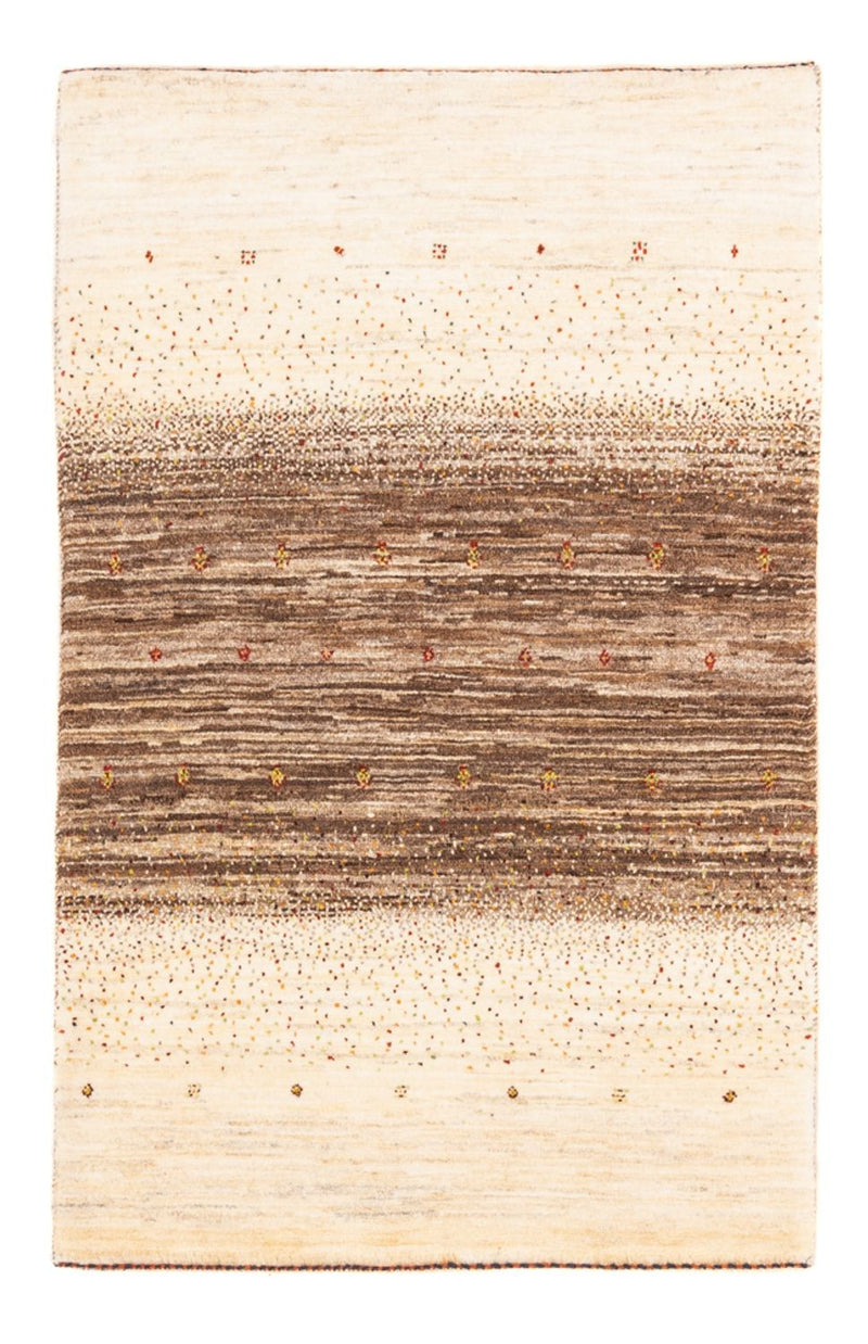 Gabbeh Teppich - Loribaft Perser - Royal - 121 x 82 cm - grau