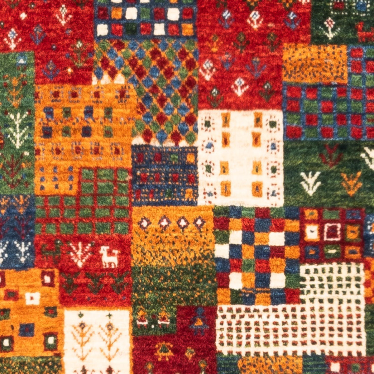 Gabbeh Teppich - Loribaft Perser - Royal - 134 x 85 cm - mehrfarbig