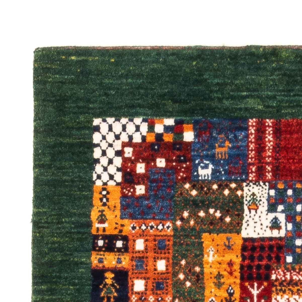 Gabbeh Teppich - Loribaft Perser - Royal - 128 x 85 cm - mehrfarbig