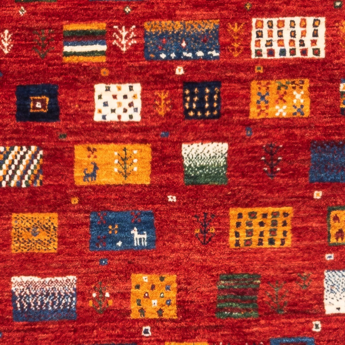 Gabbeh Teppich - Loribaft Perser - Royal - 130 x 85 cm - mehrfarbig