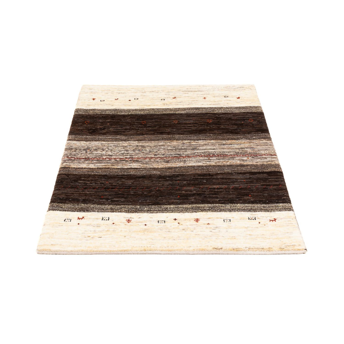 Gabbeh Teppich - Loribaft Perser - Royal - 134 x 84 cm - mehrfarbig