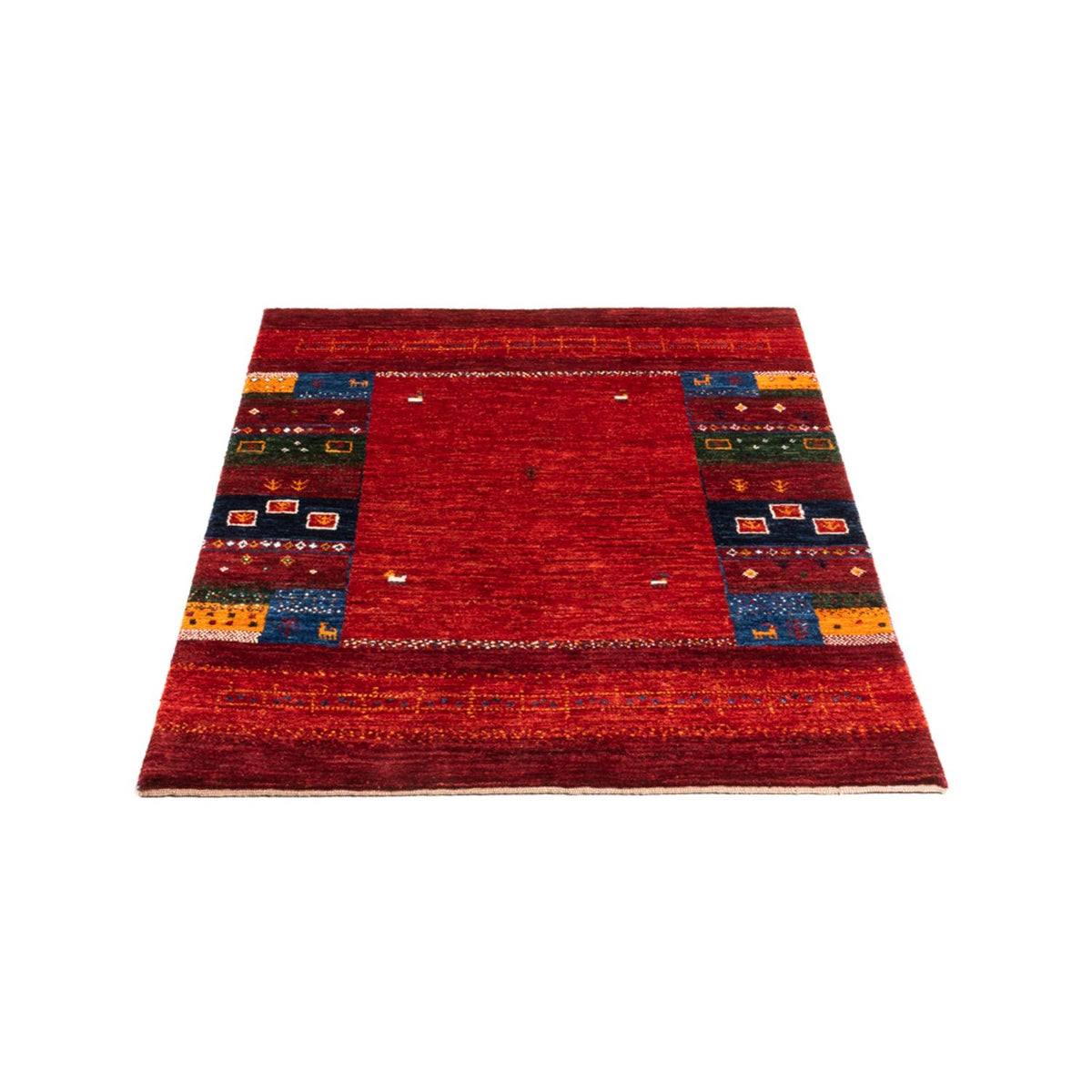 Gabbeh Teppich - Loribaft Perser - Royal - 121 x 81 cm - mehrfarbig