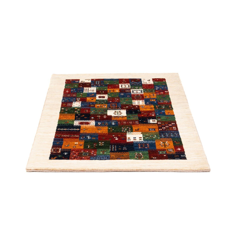 Gabbeh Teppich - Loribaft Perser - Royal - 125 x 83 cm - mehrfarbig