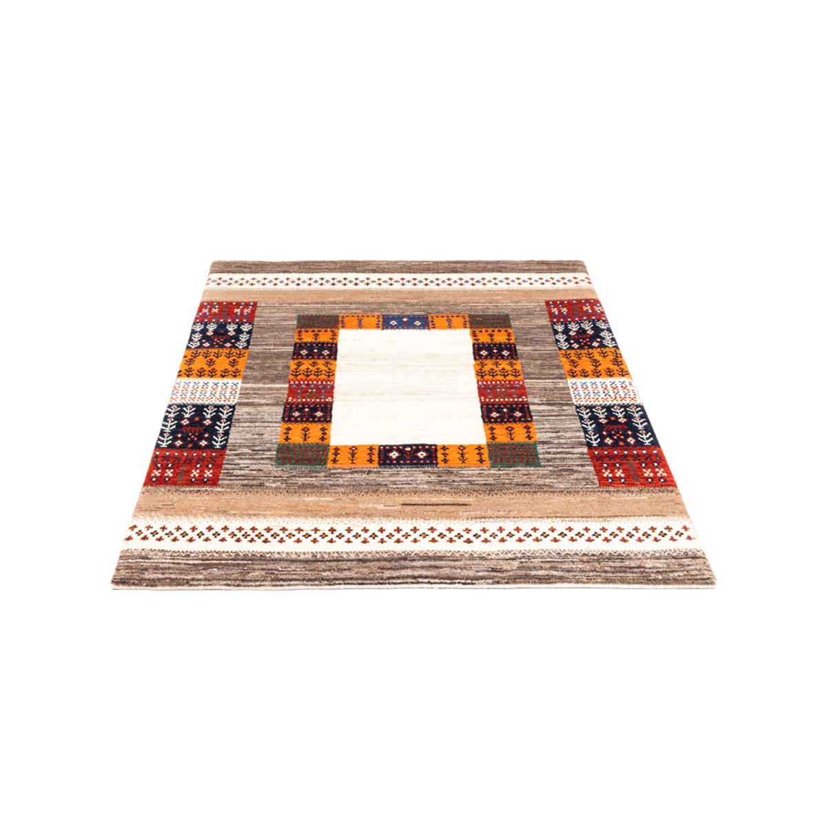 Gabbeh Teppich - Loribaft Perser - Royal - 147 x 103 cm - mehrfarbig