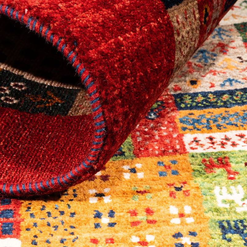 Gabbeh Teppich - Loribaft Perser - Royal - 142 x 88 cm - mehrfarbig