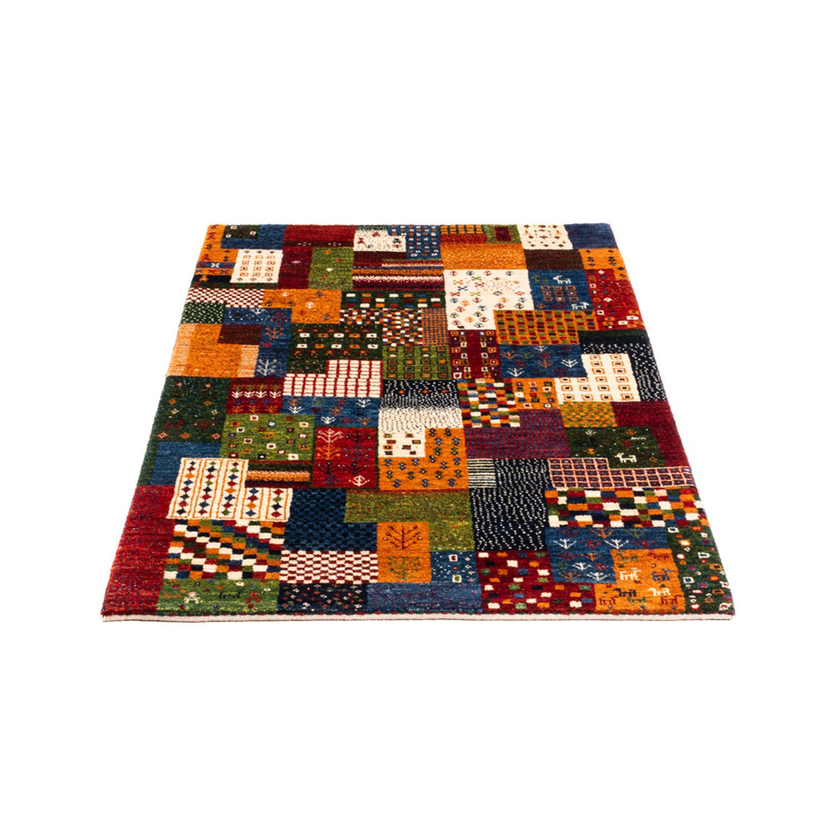 Gabbeh Teppich - Loribaft Perser - Royal - 137 x 85 cm - mehrfarbig