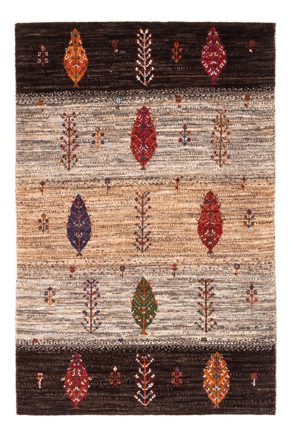 Gabbeh Teppich - Loribaft Perser - Royal - 126 x 85 cm - mehrfarbig