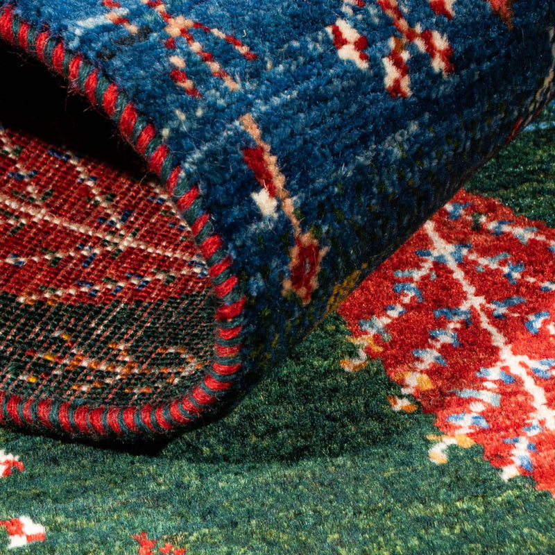 Gabbeh Teppich - Loribaft Perser - Royal - 132 x 84 cm - mehrfarbig