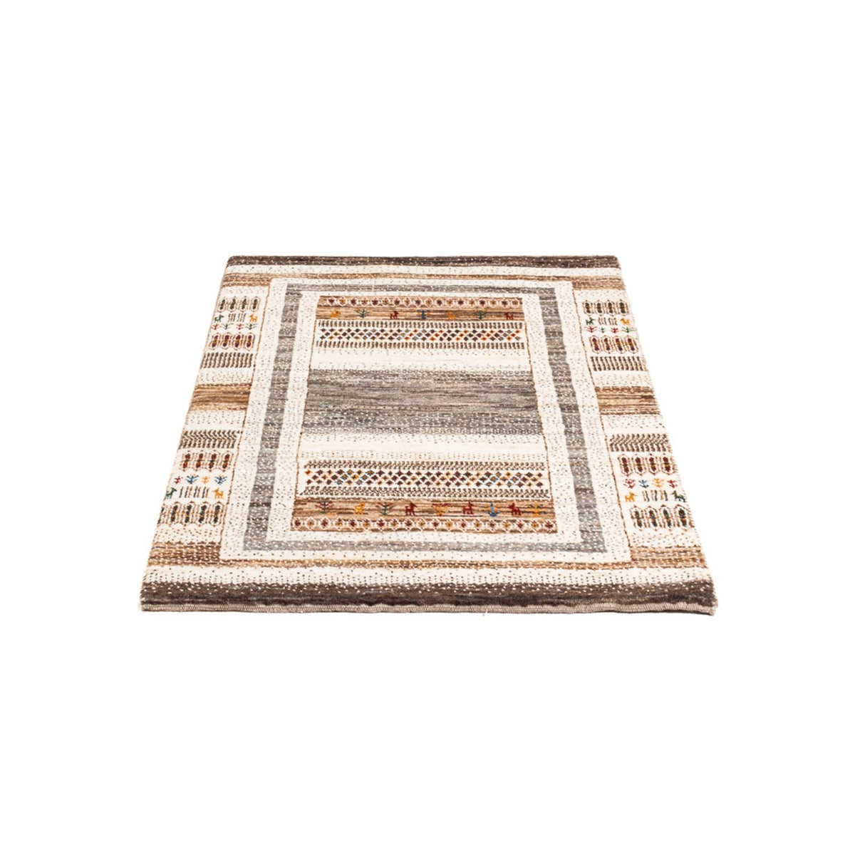 Gabbeh Teppich - Loribaft Perser - Royal - 117 x 76 cm - mehrfarbig