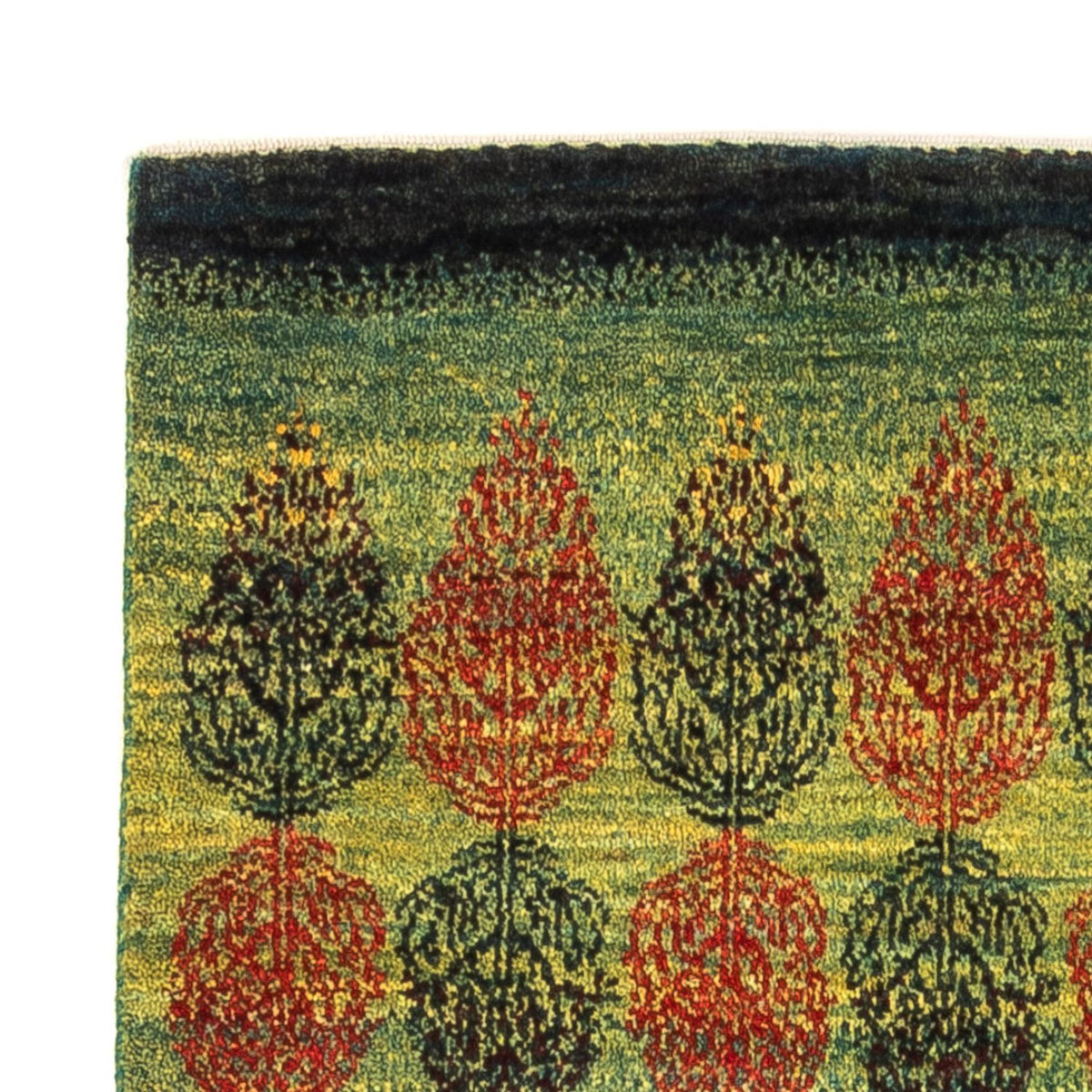 Gabbeh Teppich - Loribaft Perser - Royal - 138 x 87 cm - mehrfarbig
