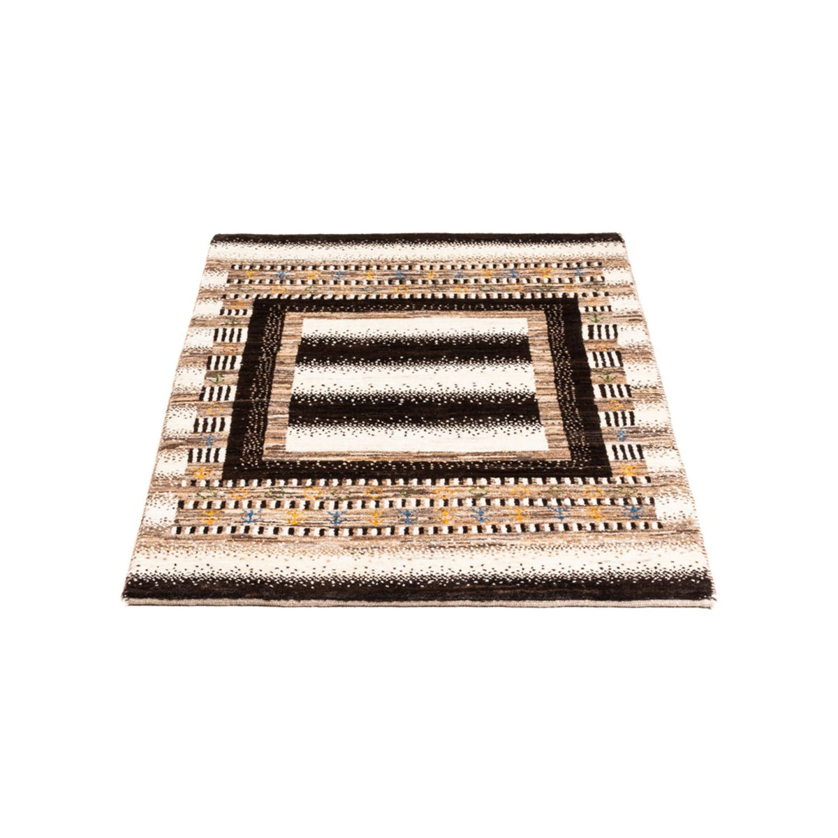 Gabbeh Teppich - Loribaft Perser - Royal - 111 x 72 cm - mehrfarbig