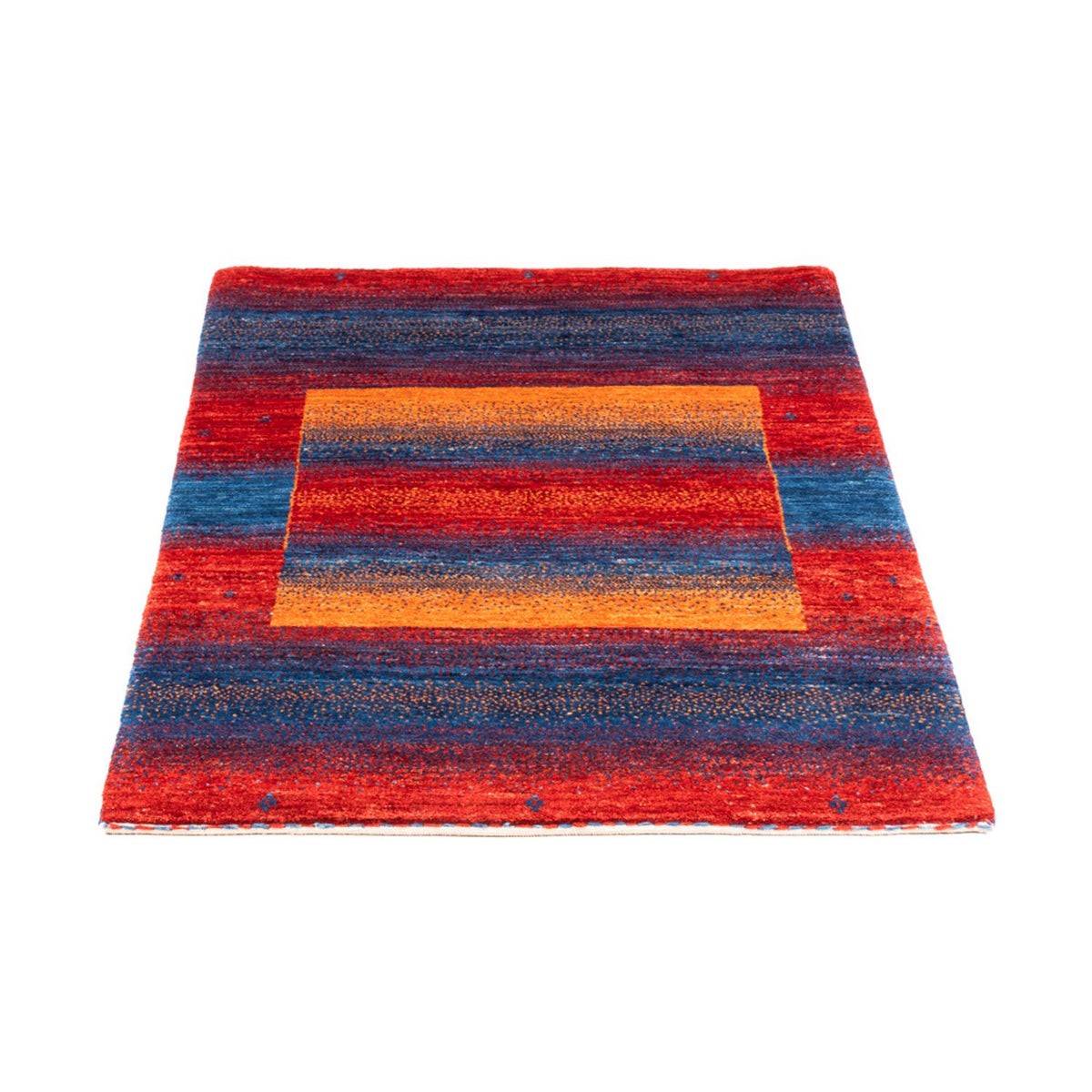 Gabbeh Teppich - Loribaft Perser - 123 x 81 cm - mehrfarbig