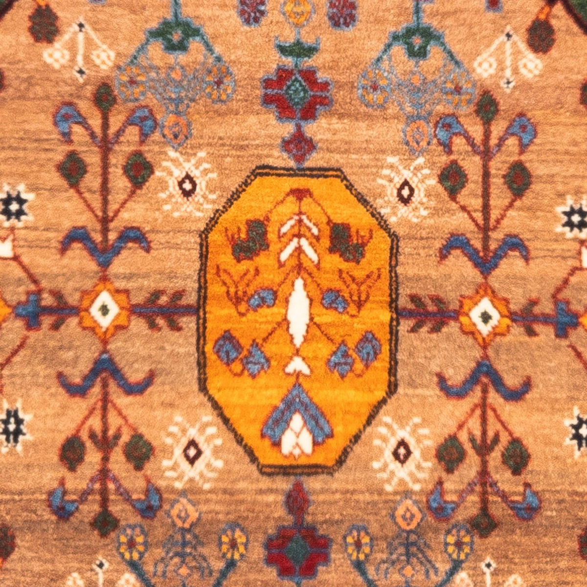 Gabbeh Teppich - Perser - 120 x 82 cm - mehrfarbig