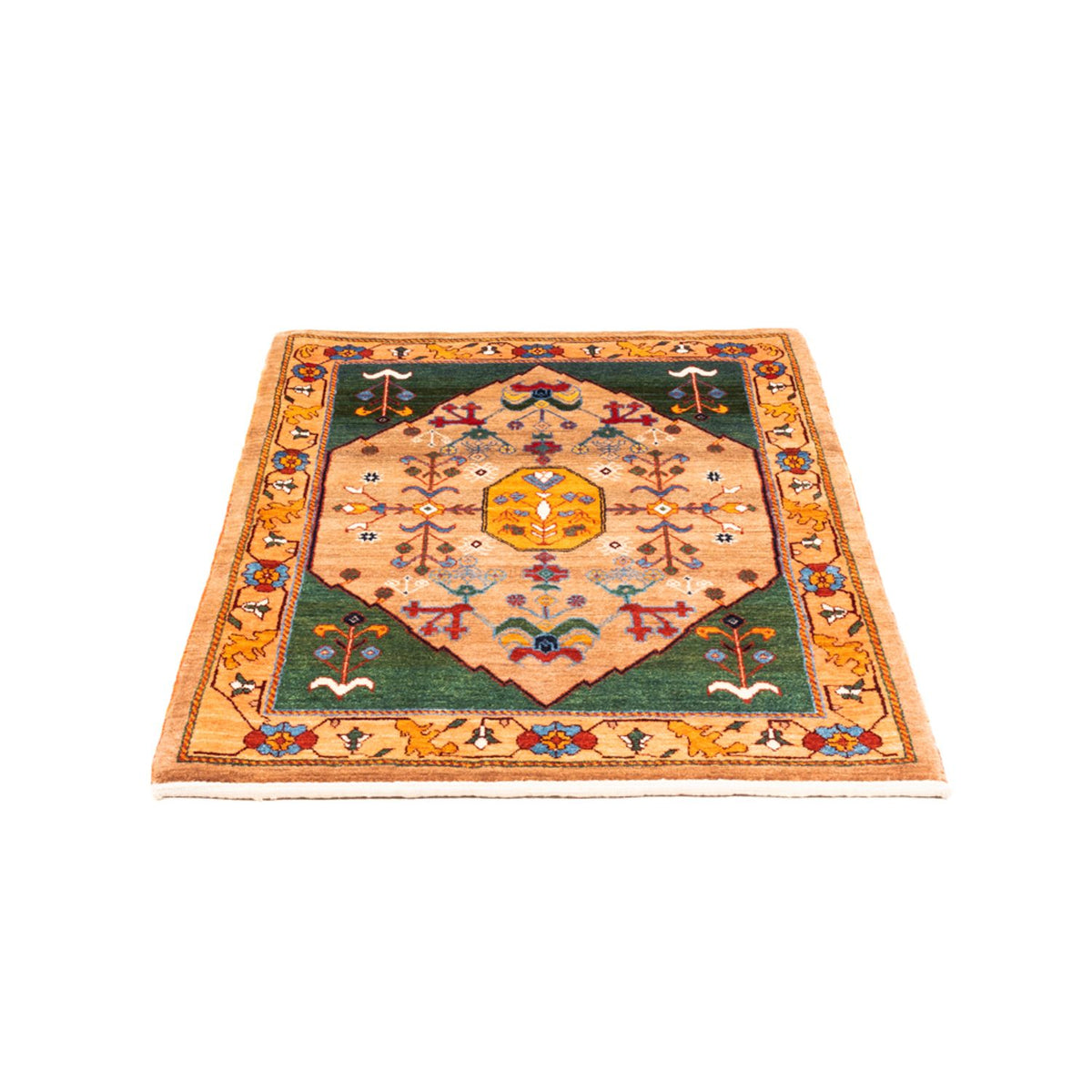 Gabbeh Teppich - Perser - 120 x 82 cm - mehrfarbig