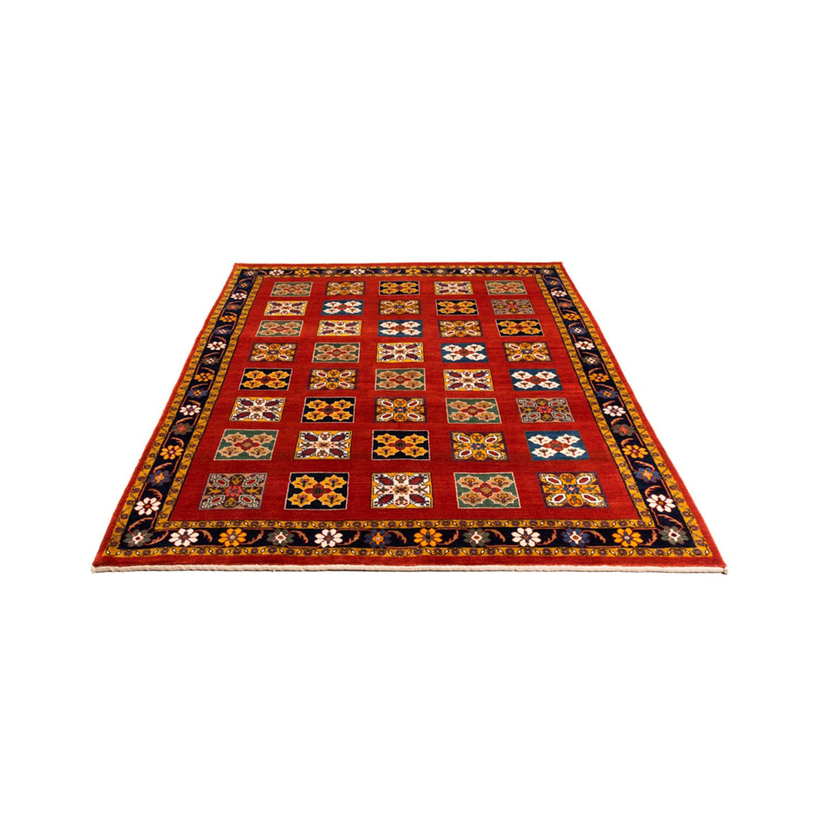 Gabbeh Teppich - Perser - 213 x 150 cm - orange