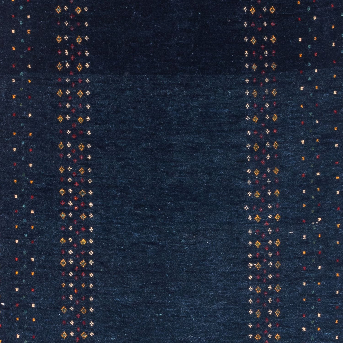 Läufer Gabbeh - Perser - 245 x 83 cm - dunkelblau