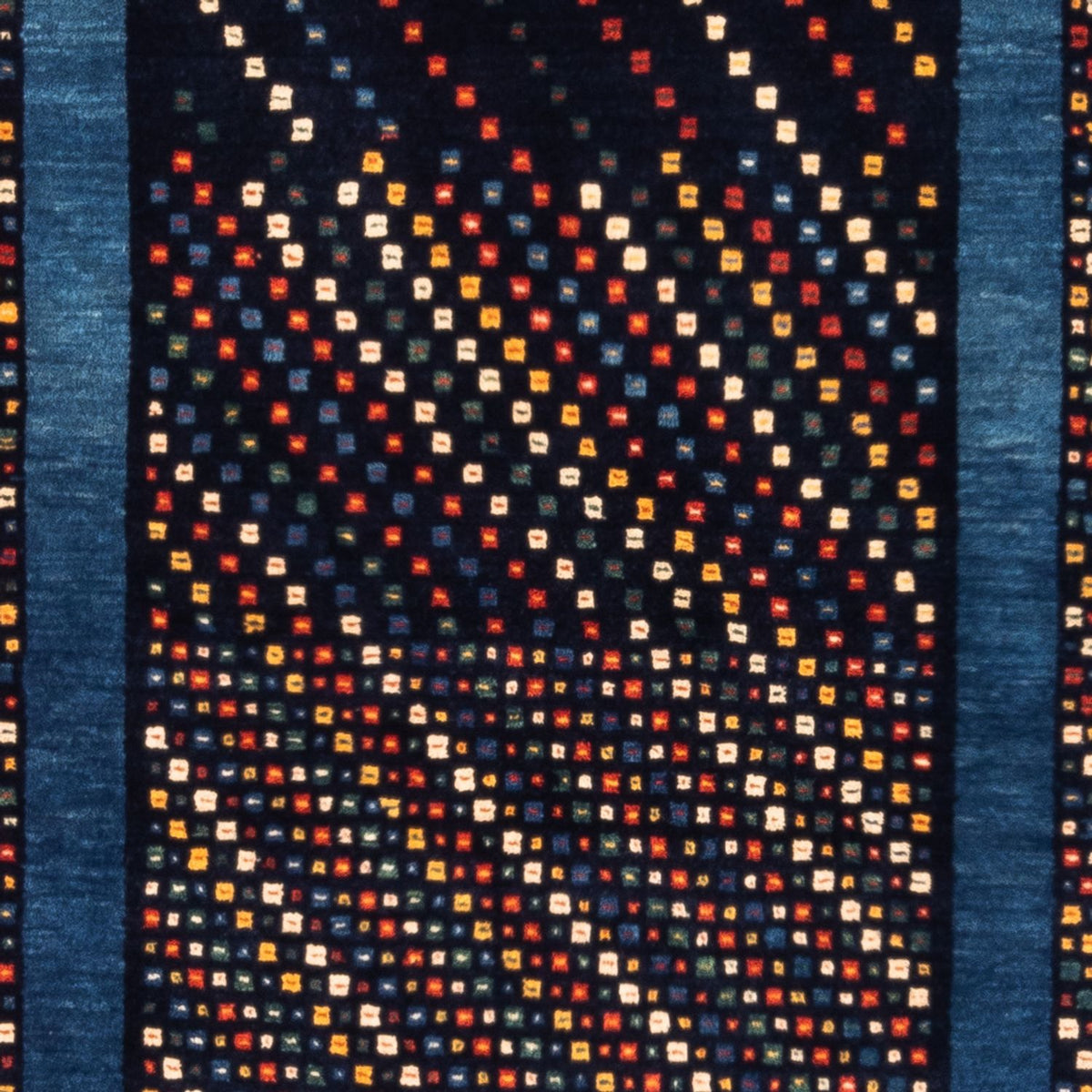 Gabbeh Teppich - Perser - 150 x 100 cm - blau