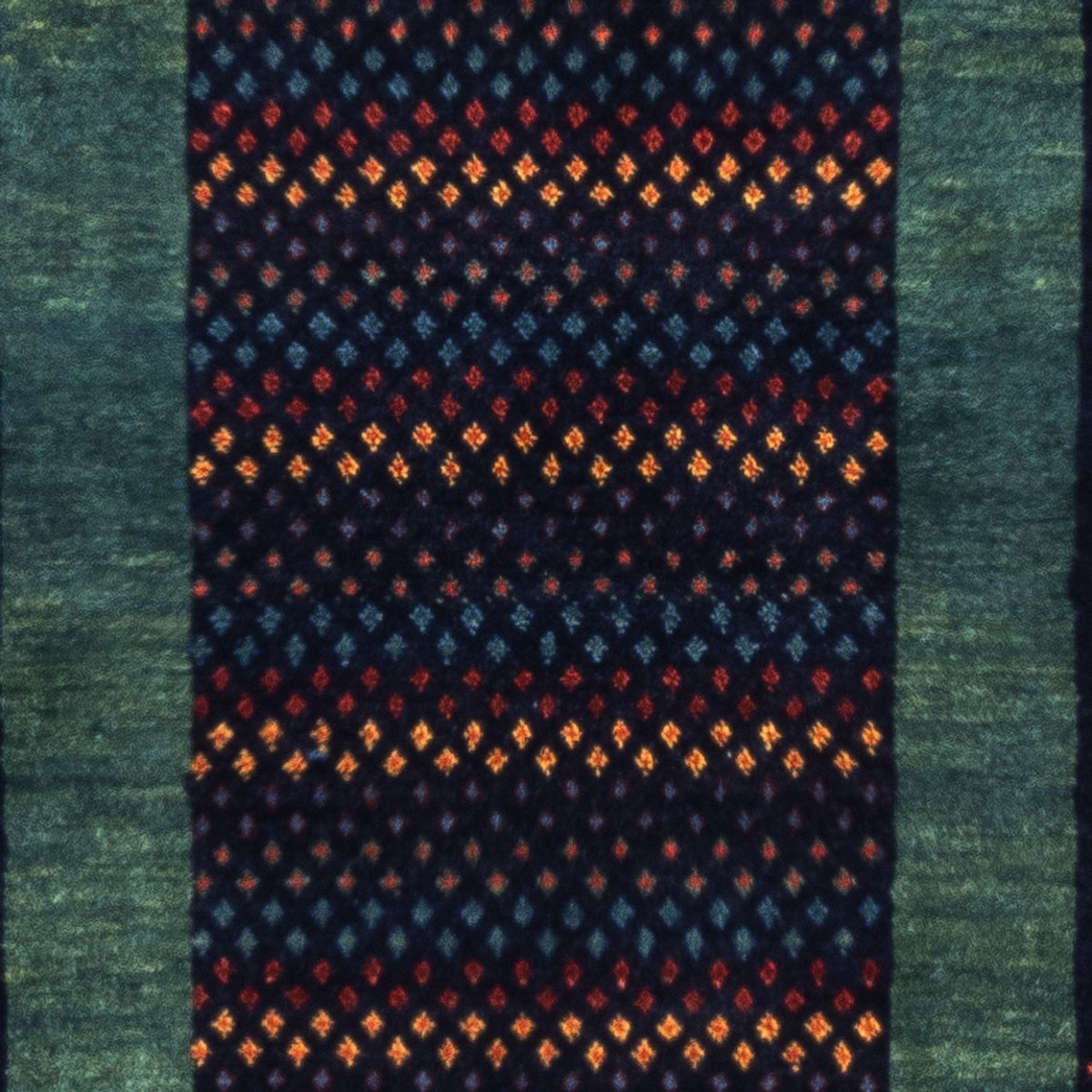 Gabbeh Teppich - Perser - 127 x 82 cm - mehrfarbig