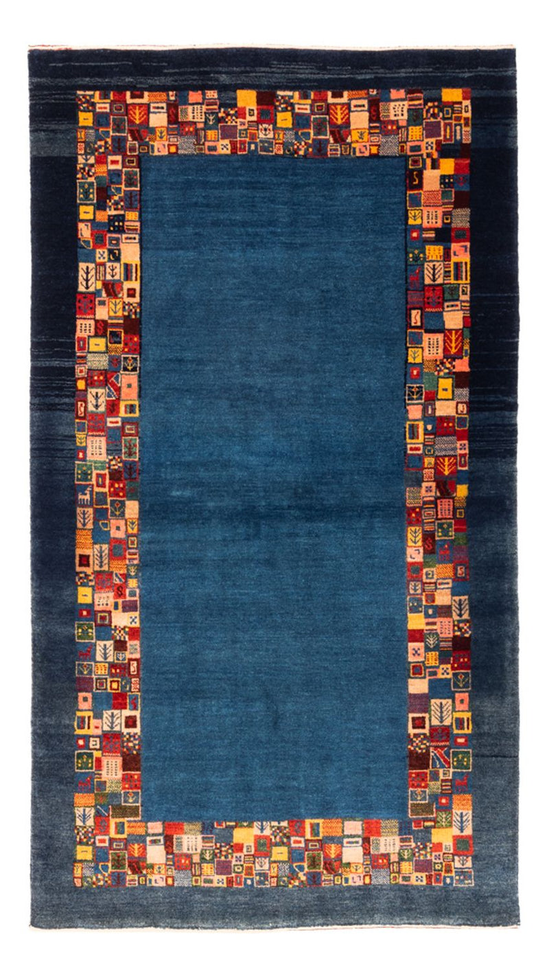 Gabbeh Teppich - Perser - 190 x 110 cm - blau