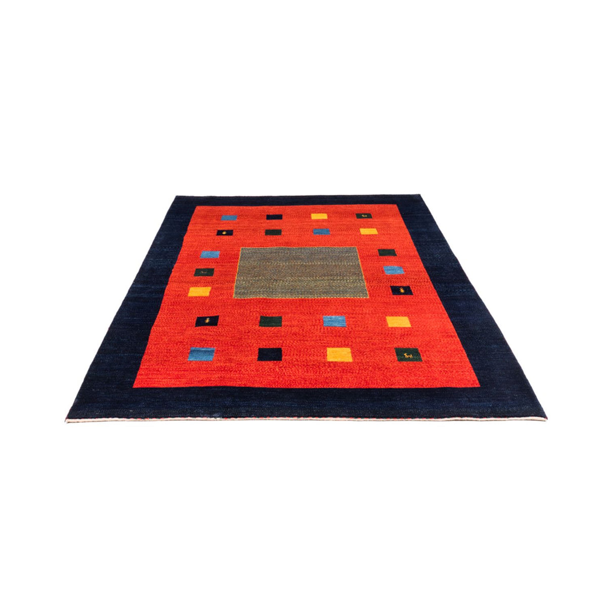 Gabbeh Teppich - Perser - 255 x 178 cm - rot