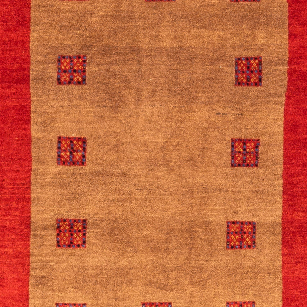 Gabbeh Teppich - Perser - 197 x 155 cm - mehrfarbig