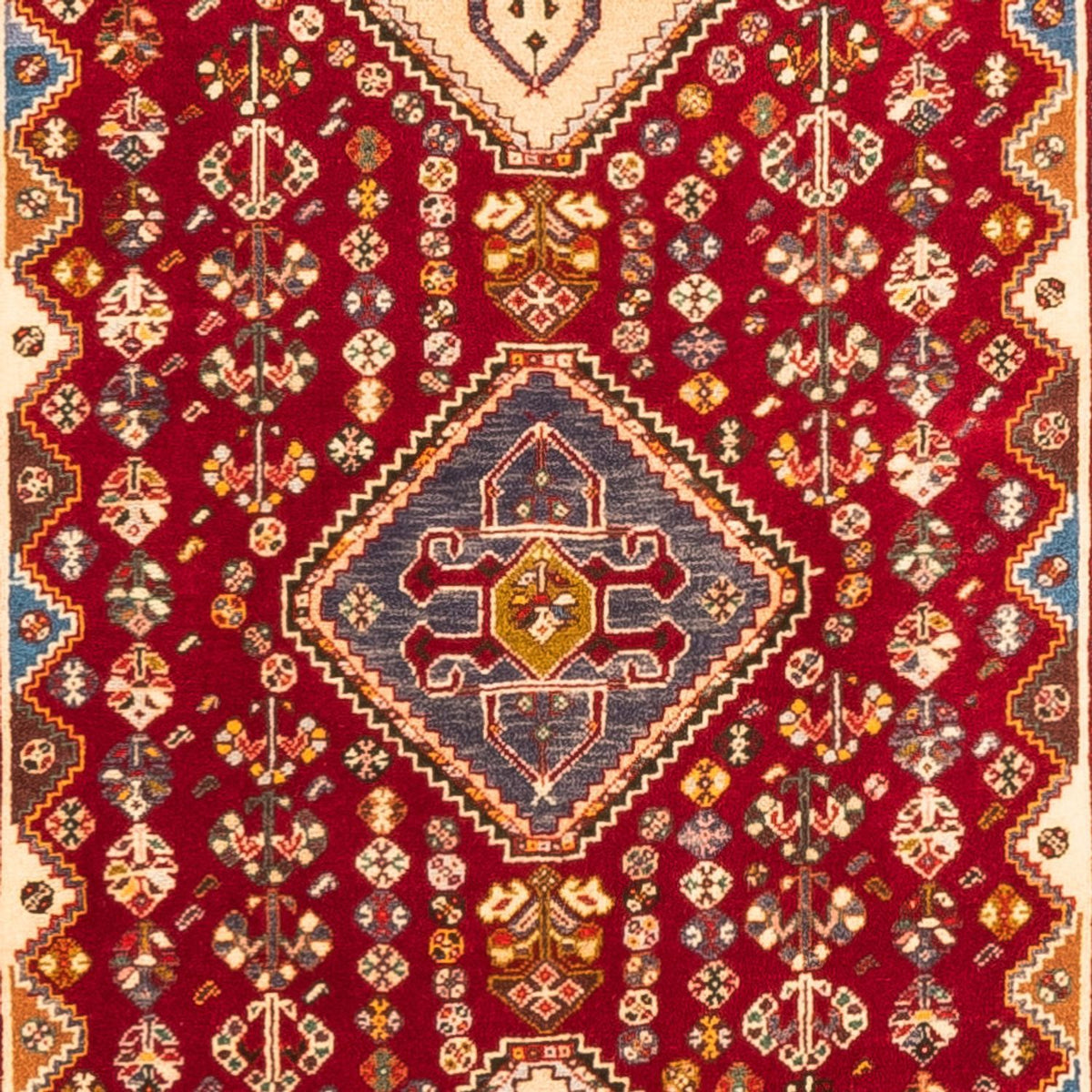 Läufer Perser - Nomadic - 278 x 77 cm - rot