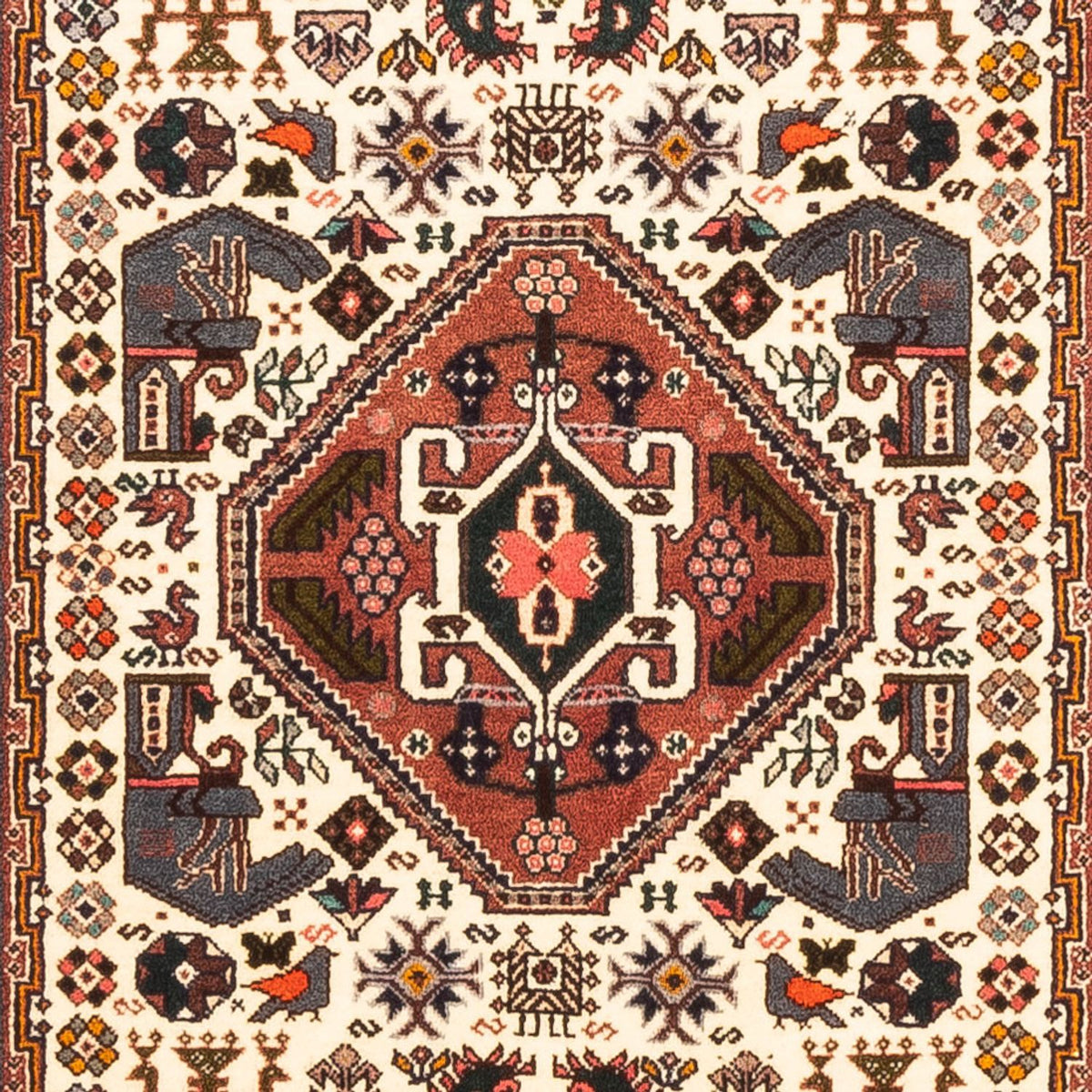 Läufer Perser - Nomadic - 253 x 80 cm - creme