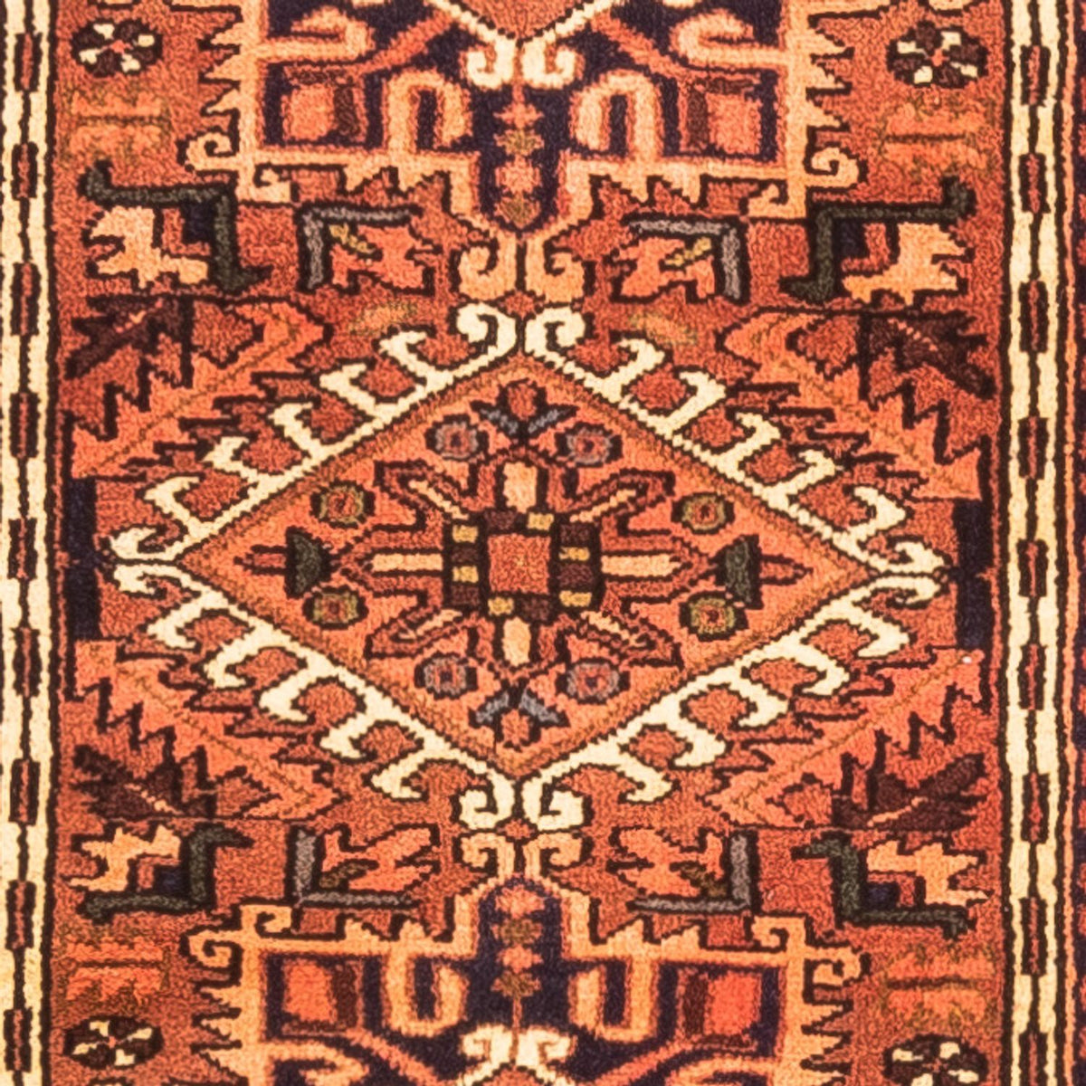 Läufer Perser - Nomadic - 196 x 64 cm - rot