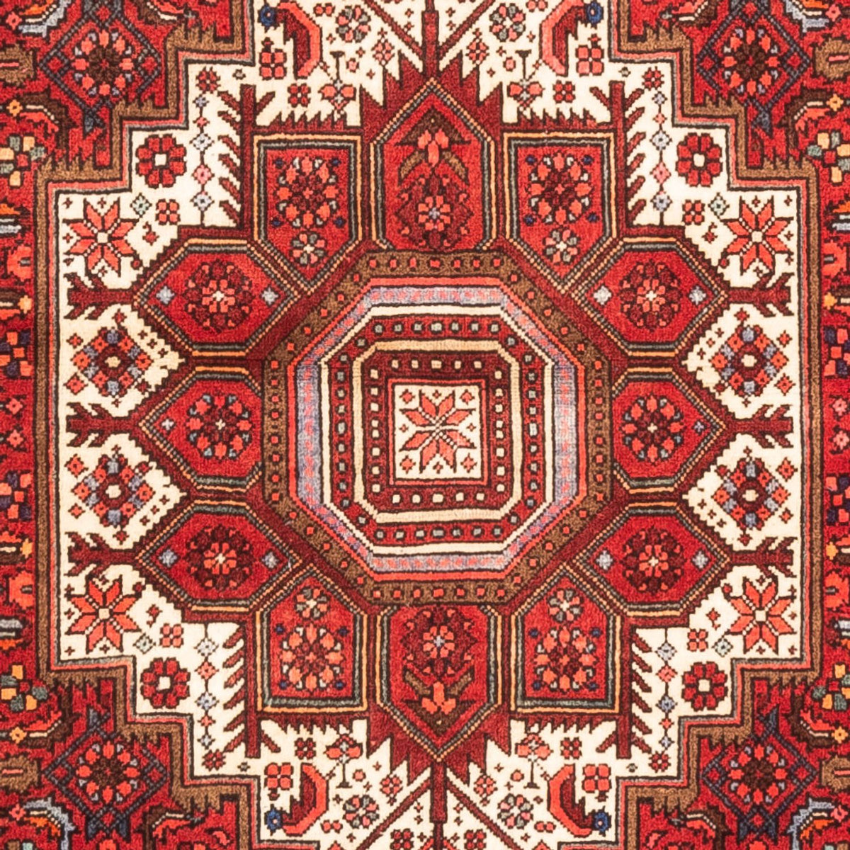 Perserteppich - Nomadic - 150 x 98 cm - rot