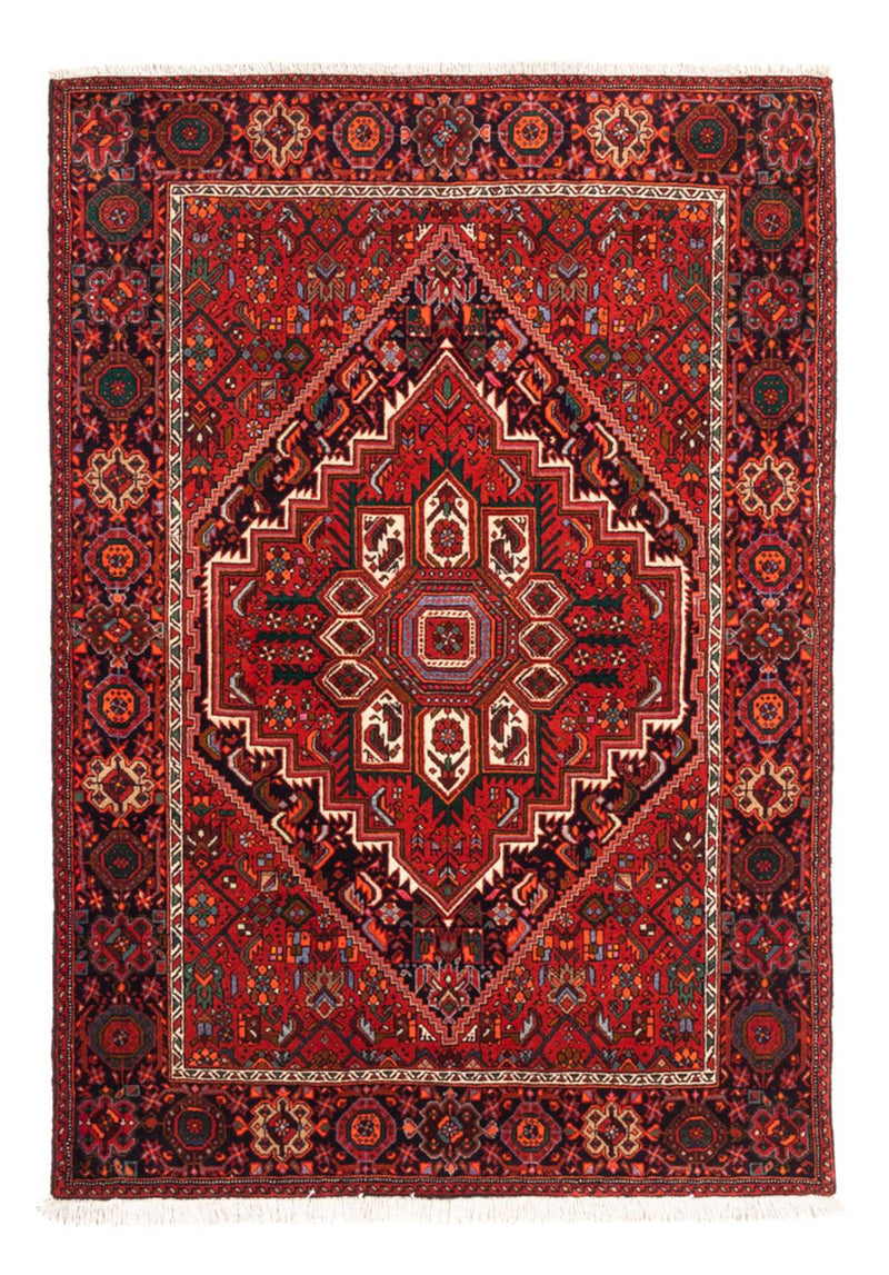 Perserteppich - Nomadic - 143 x 104 cm - rot