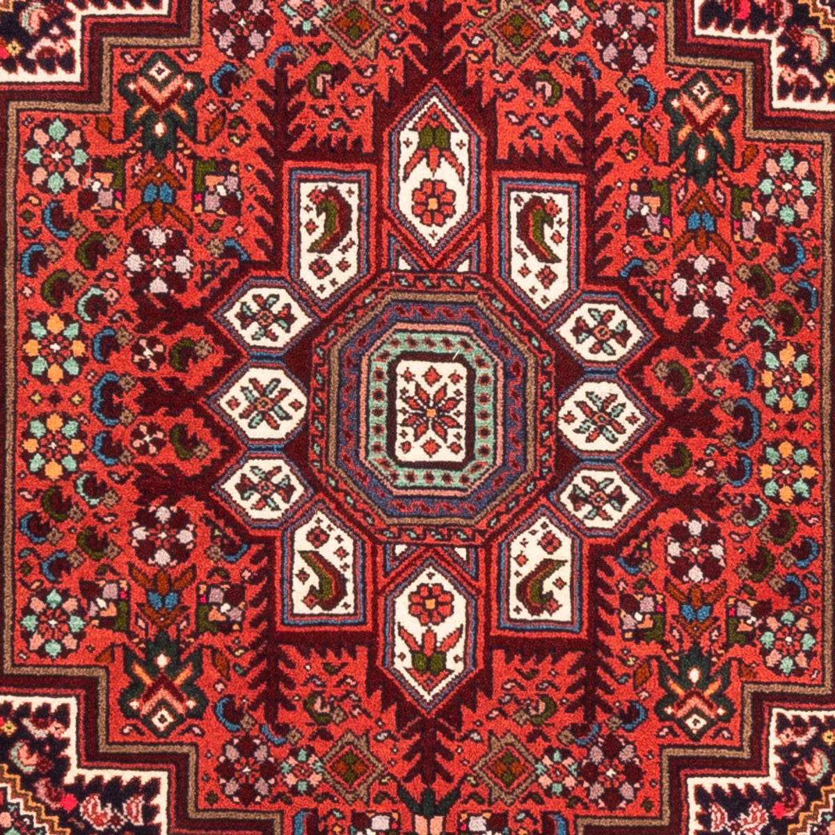 Perserteppich - Nomadic - 150 x 100 cm - rot