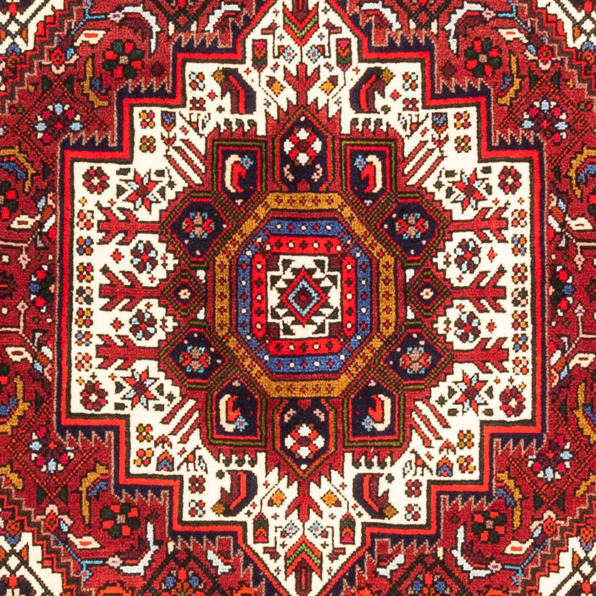 Perserteppich - Nomadic - 147 x 97 cm - rot