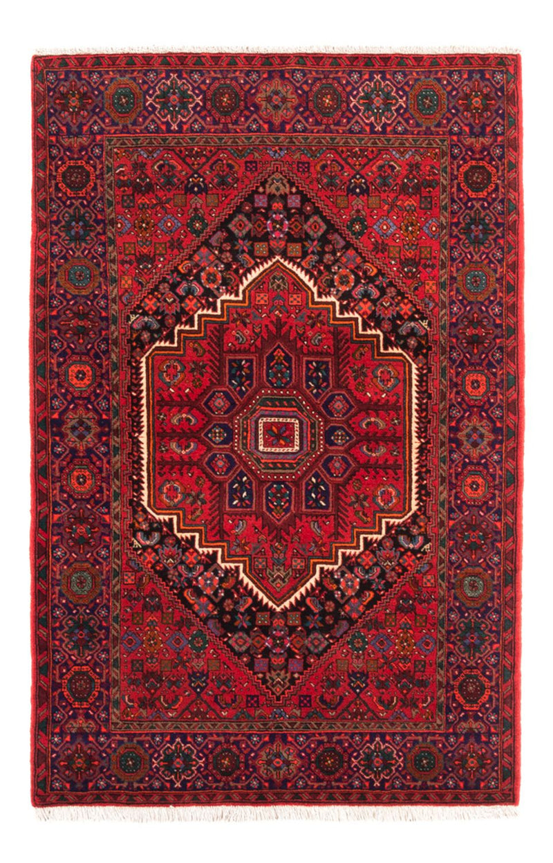 Perserteppich - Nomadic - 155 x 97 cm - rot