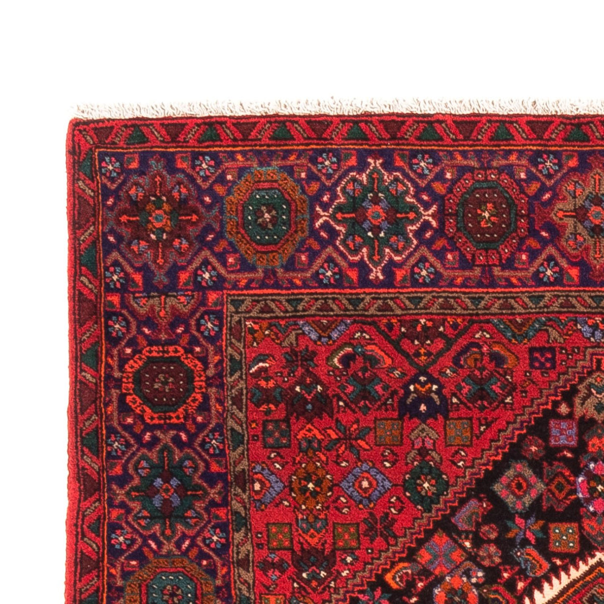 Perserteppich - Nomadic - 155 x 97 cm - rot