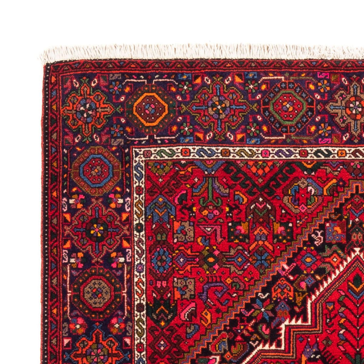 Perserteppich - Nomadic - 144 x 100 cm - rot