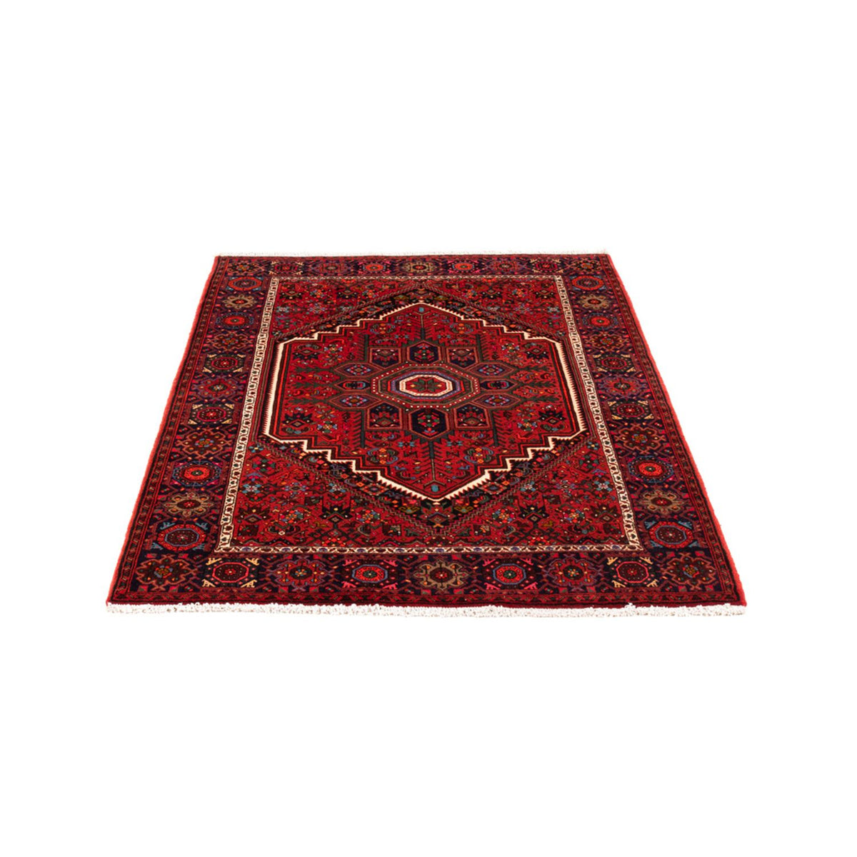 Perserteppich - Nomadic - 150 x 102 cm - rot