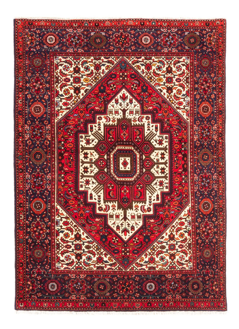 Perserteppich - Nomadic - 142 x 102 cm - rot