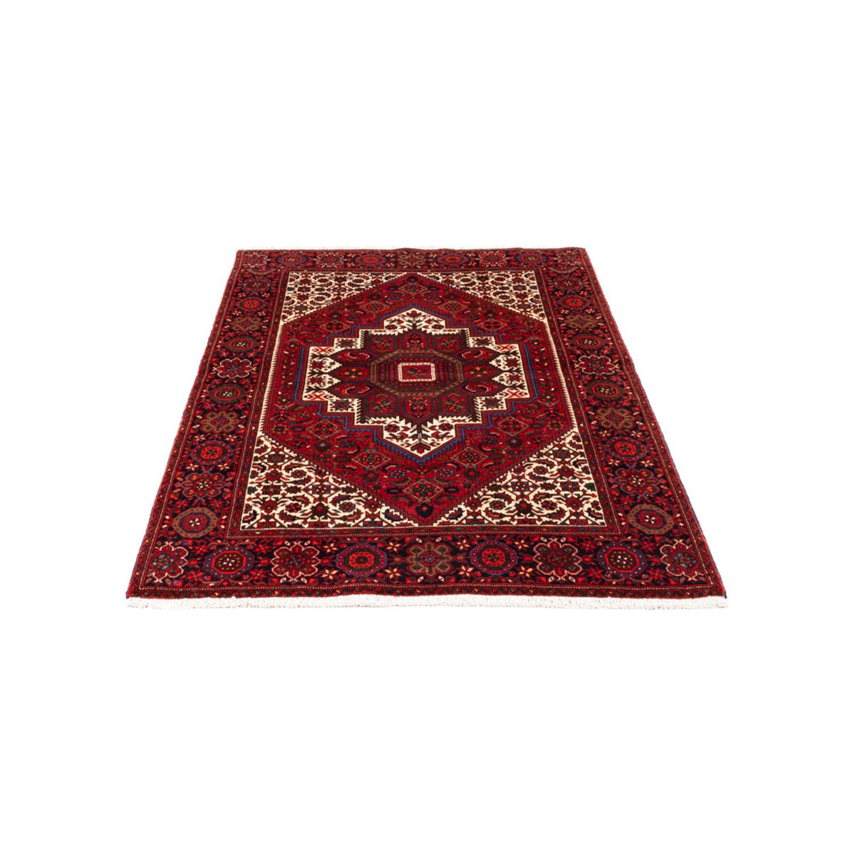 Perserteppich - Nomadic - 156 x 103 cm - rot