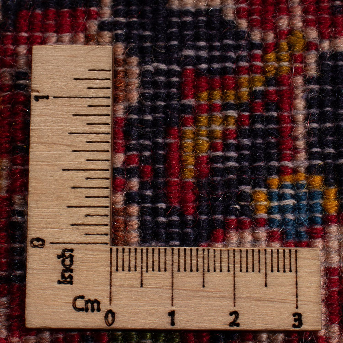 Perserteppich - Keshan quadratisch - 254 x 246 cm - rot