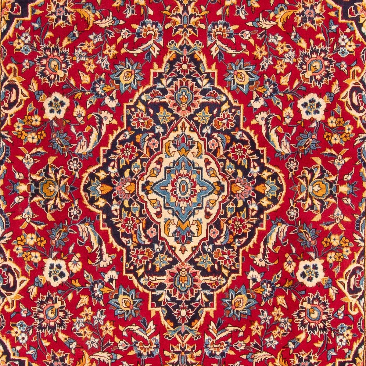 Perserteppich - Keshan - 312 x 202 cm - rot