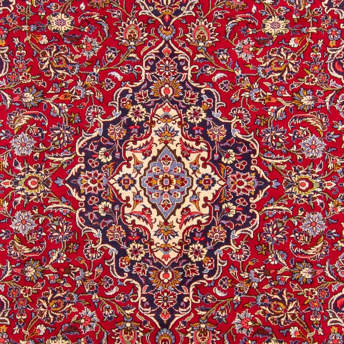 Perserteppich - Keshan - 308 x 215 cm - rot