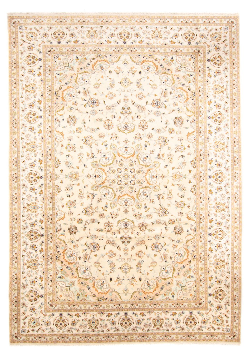 Perserteppich - Keshan - 344 x 243 cm - creme