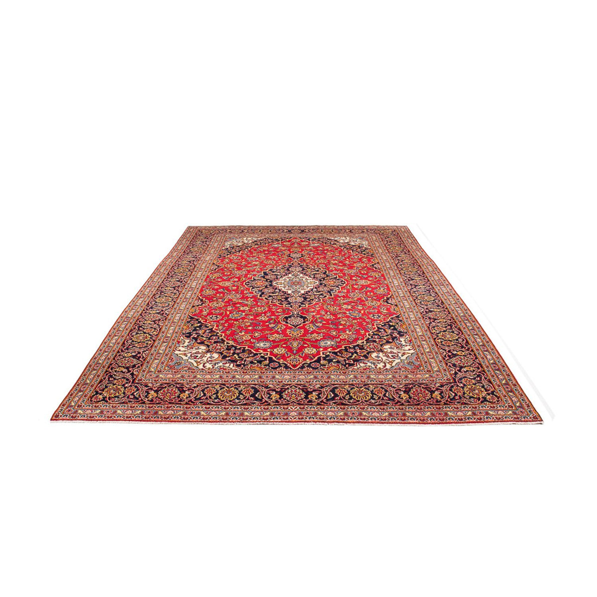 Perserteppich - Keshan - 345 x 244 cm - rot