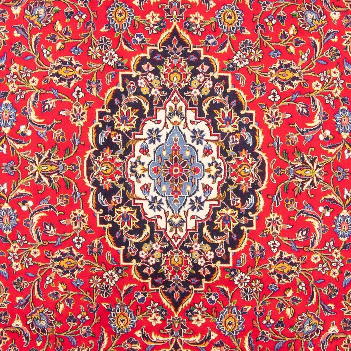 Perserteppich - Keshan - 347 x 250 cm - rot