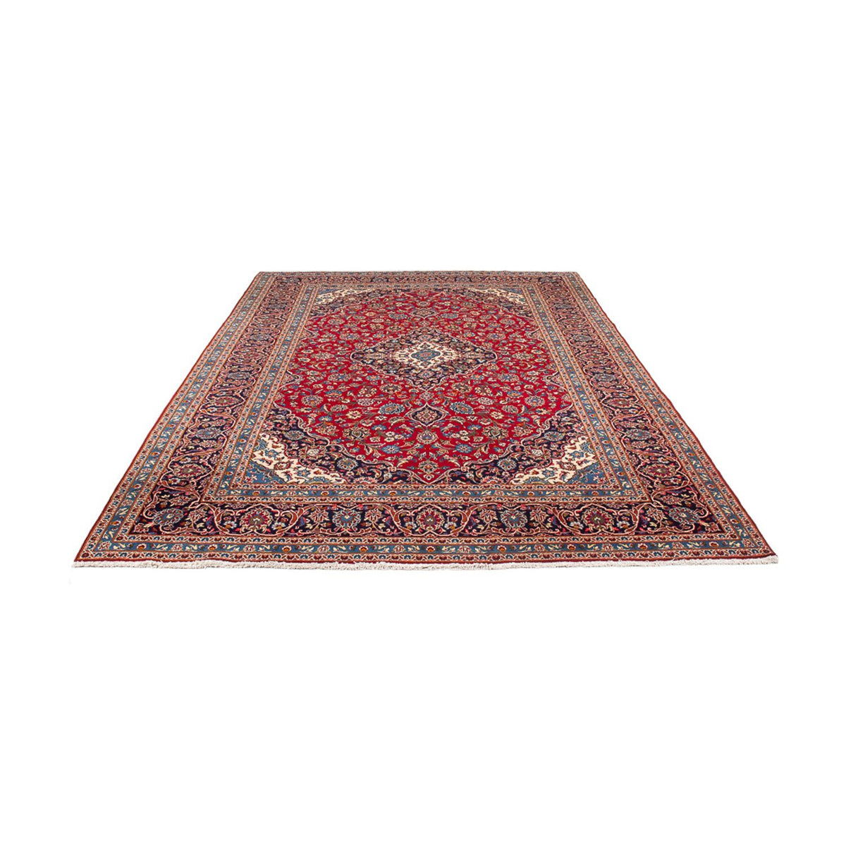 Perserteppich - Keshan - 360 x 248 cm - rot