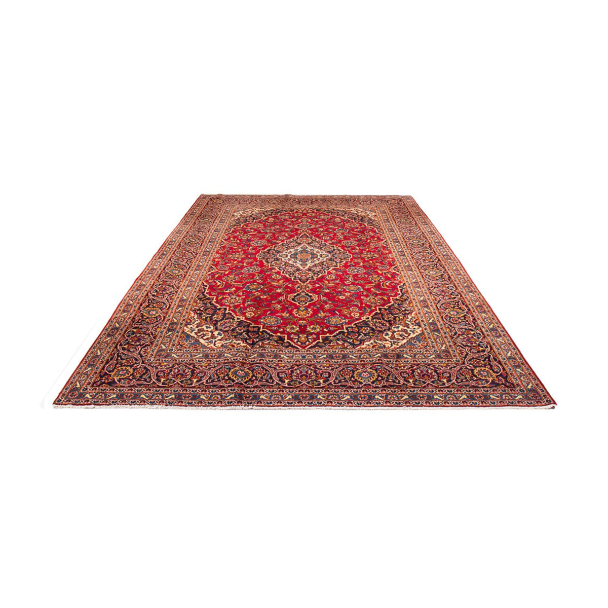 Perserteppich - Keshan - 372 x 248 cm - rot