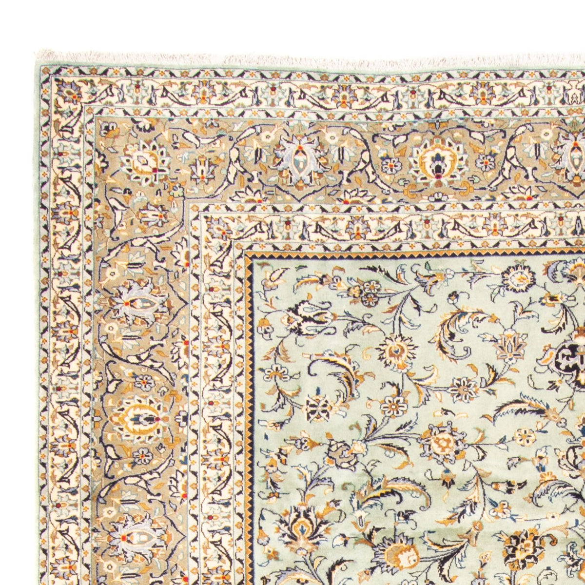 Perserteppich - Keshan - 356 x 265 cm - beige