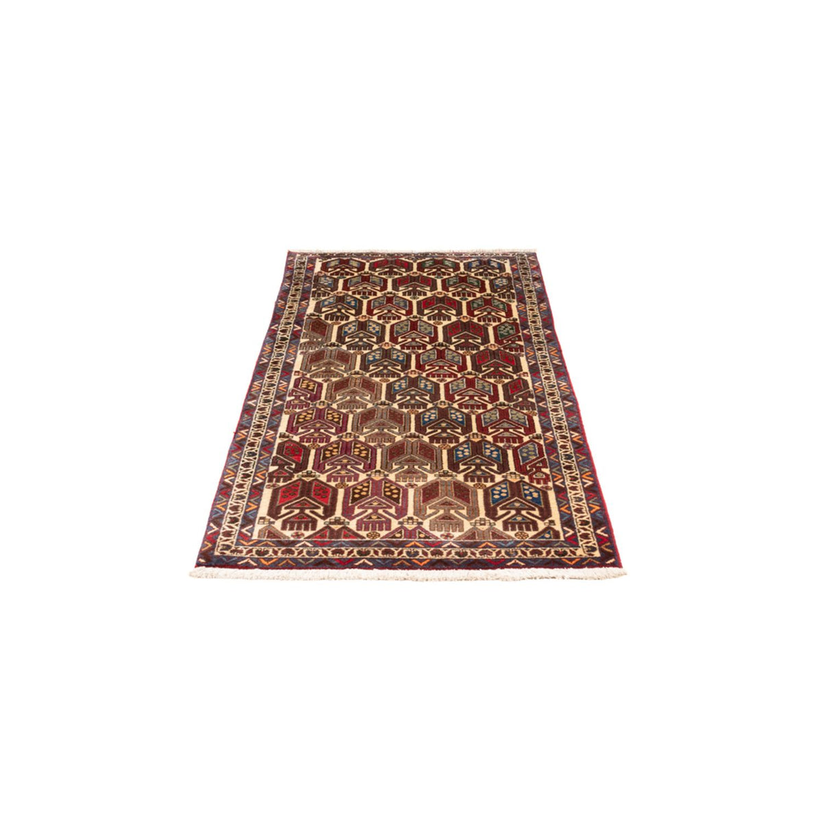 Perserteppich - Nomadic - 165 x 75 cm - mehrfarbig