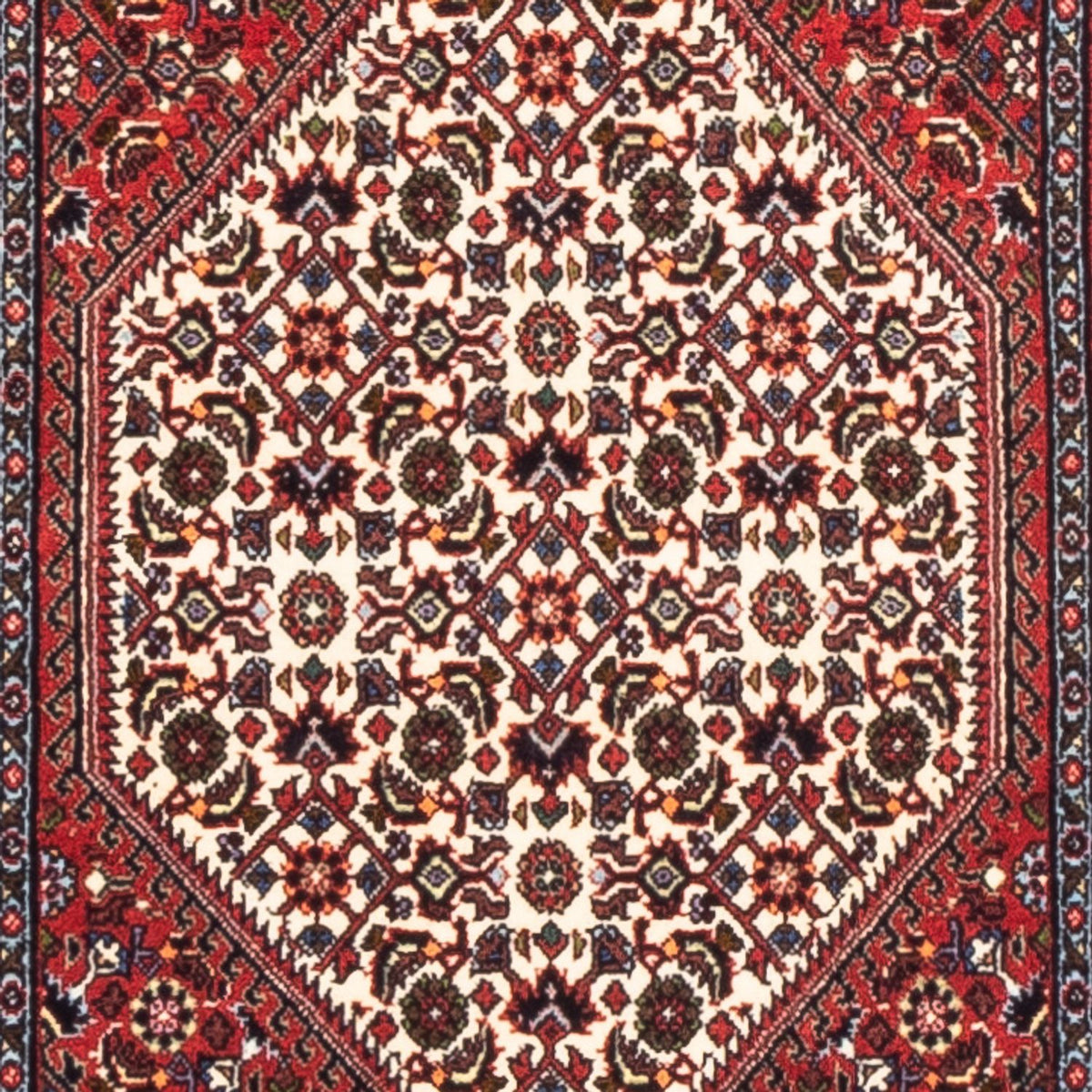 Läufer Perser - Bidjar - 228 x 61 cm - rot