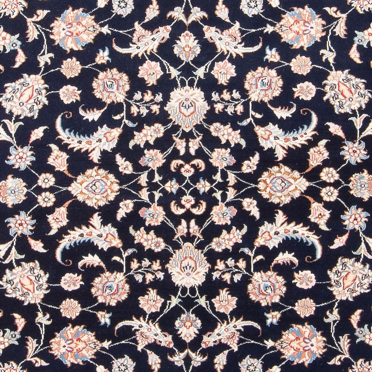 Perserteppich - Täbriz - Royal - 203 x 147 cm - dunkelblau